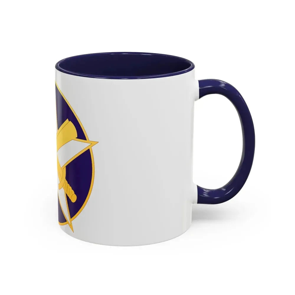 85 Civil Affairs Brigade (U.S. Army) Accent Coffee Mug - Go Mug Yourself