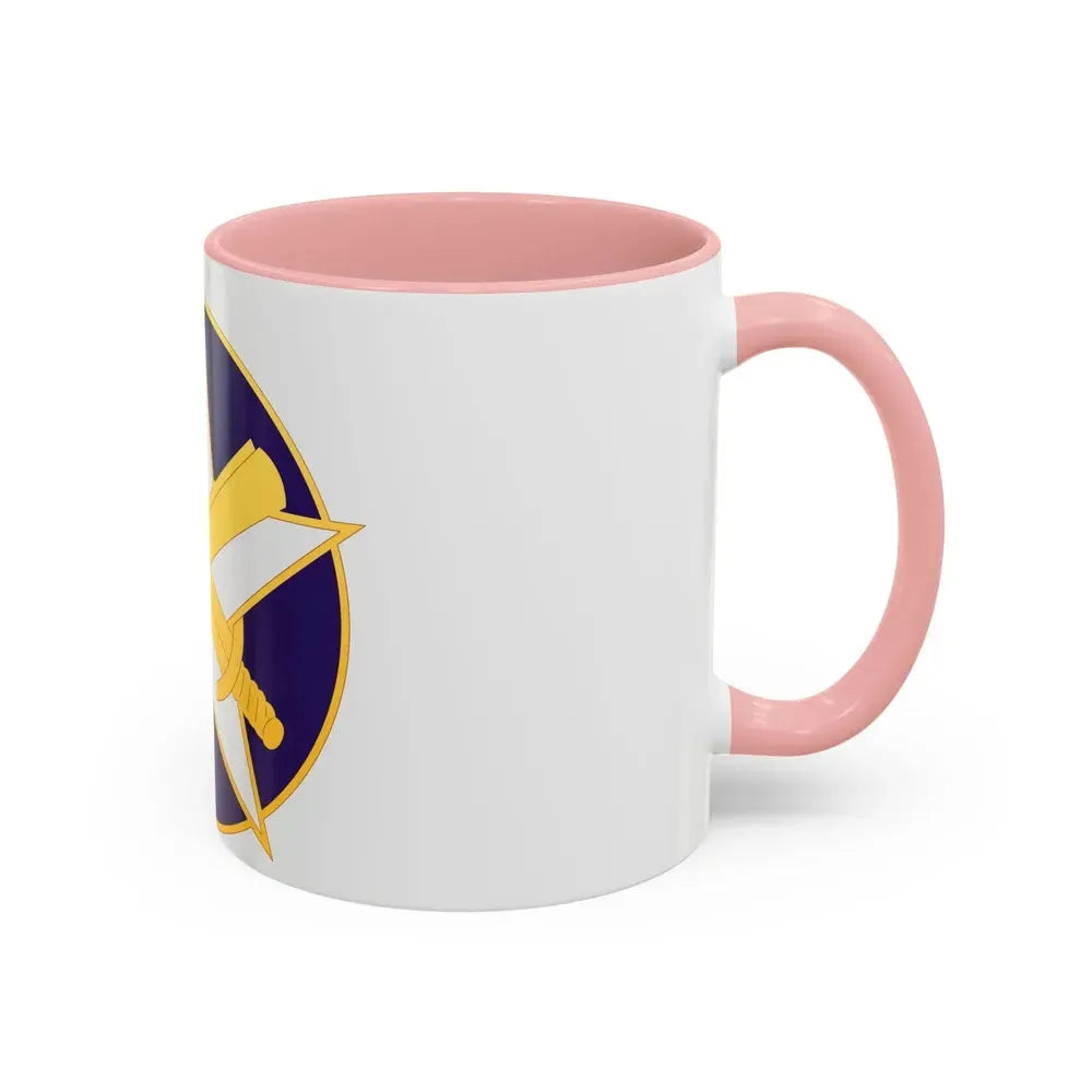 85 Civil Affairs Brigade (U.S. Army) Accent Coffee Mug - Go Mug Yourself