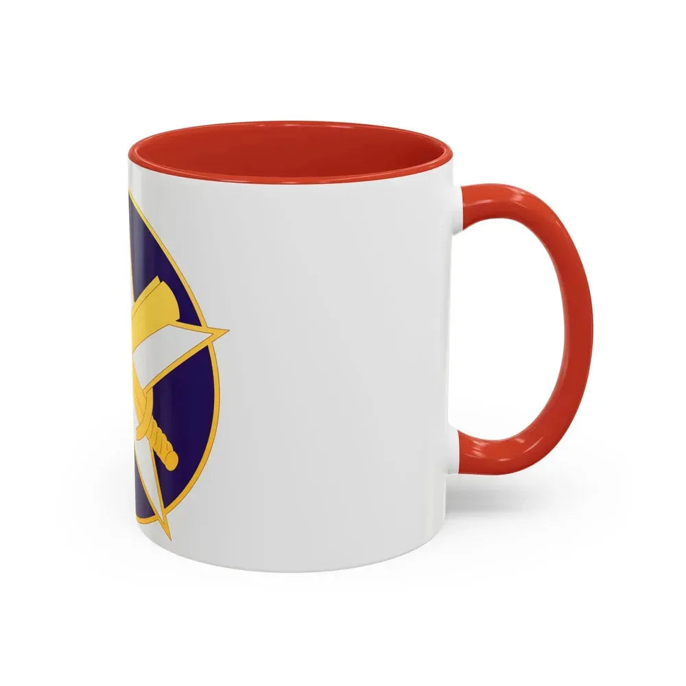 85 Civil Affairs Brigade (U.S. Army) Accent Coffee Mug - Go Mug Yourself