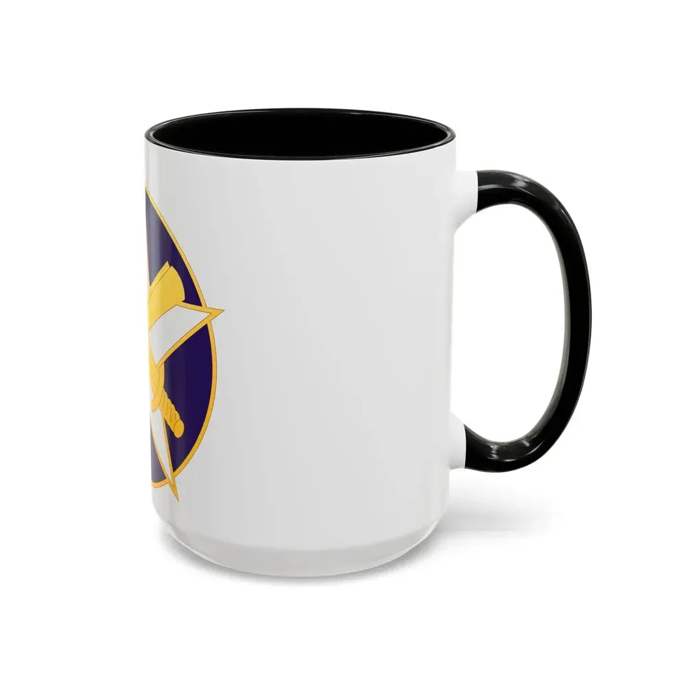 85 Civil Affairs Brigade (U.S. Army) Accent Coffee Mug - Go Mug Yourself