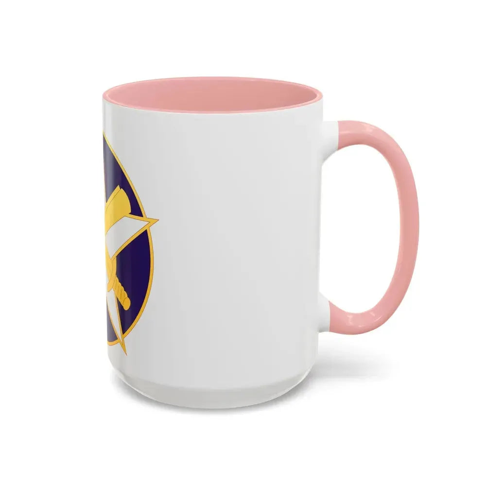85 Civil Affairs Brigade (U.S. Army) Accent Coffee Mug - Go Mug Yourself