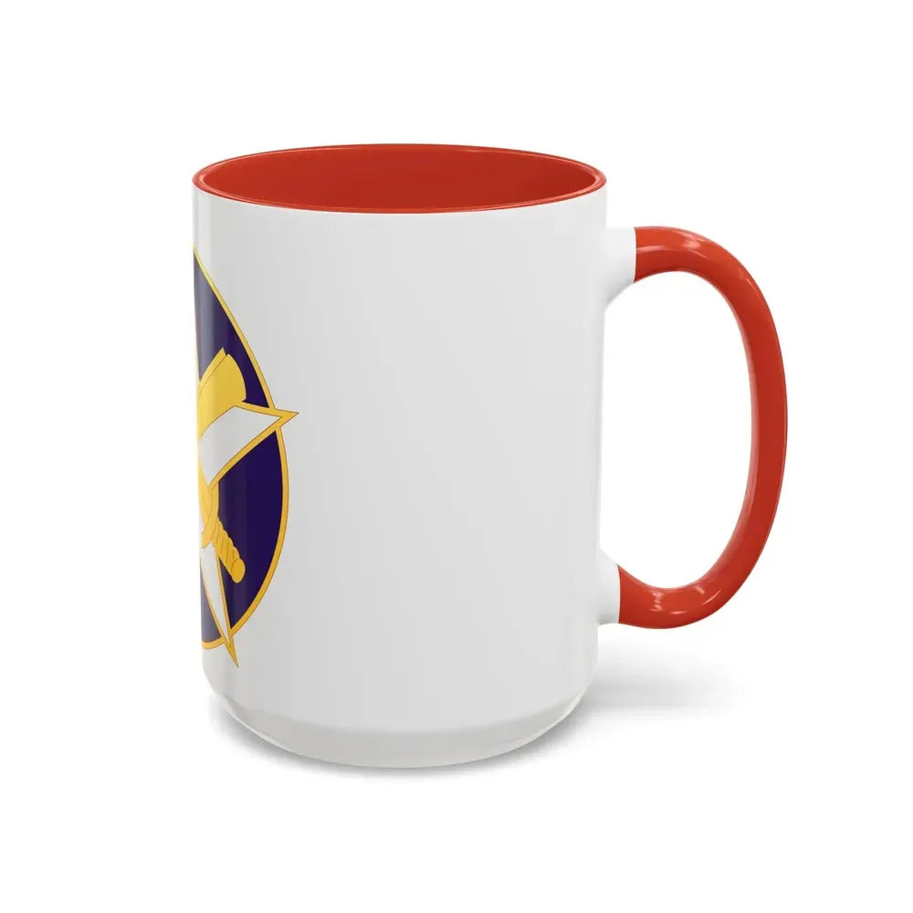 85 Civil Affairs Brigade (U.S. Army) Accent Coffee Mug - Go Mug Yourself