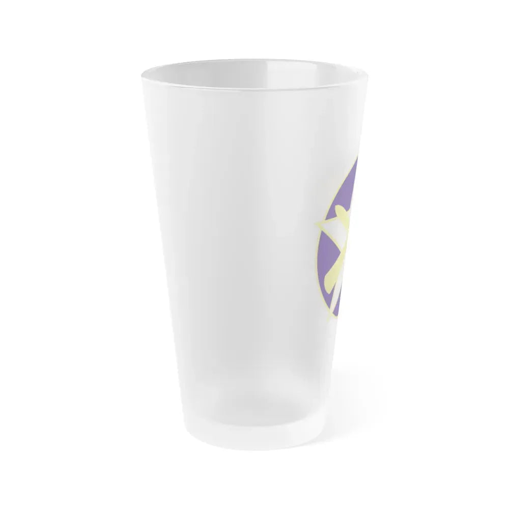 85 Civil Affairs Brigade (U.S. Army) Frosted Pint Glass 16oz - Go Mug Yourself