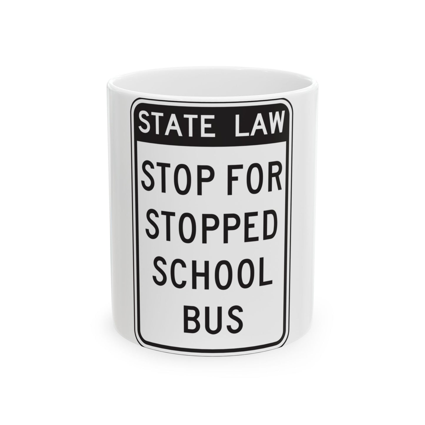 NYSDOT NYR9-20 (New York) (Road Sign) White Coffee Mug