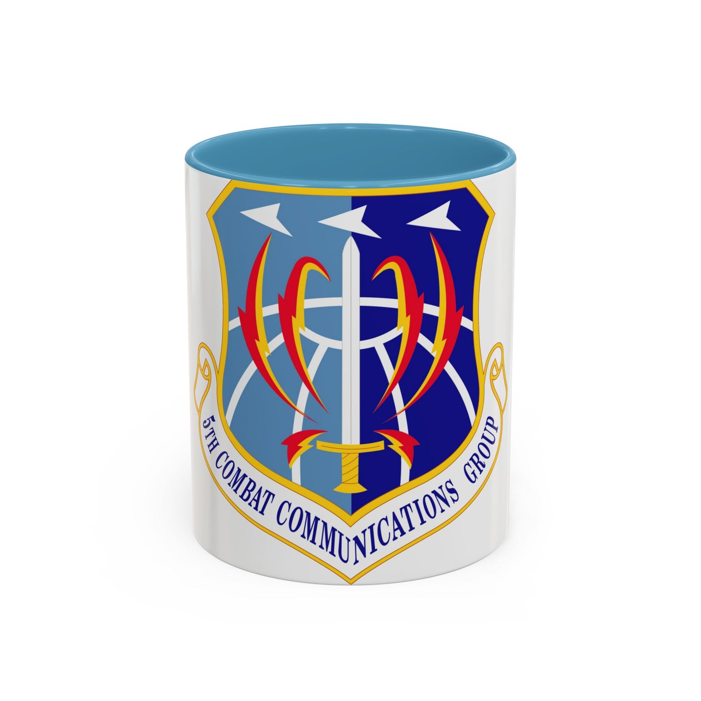 5 Combat Communications Group ACC (U.S. Air Force) Accent Coffee Mug