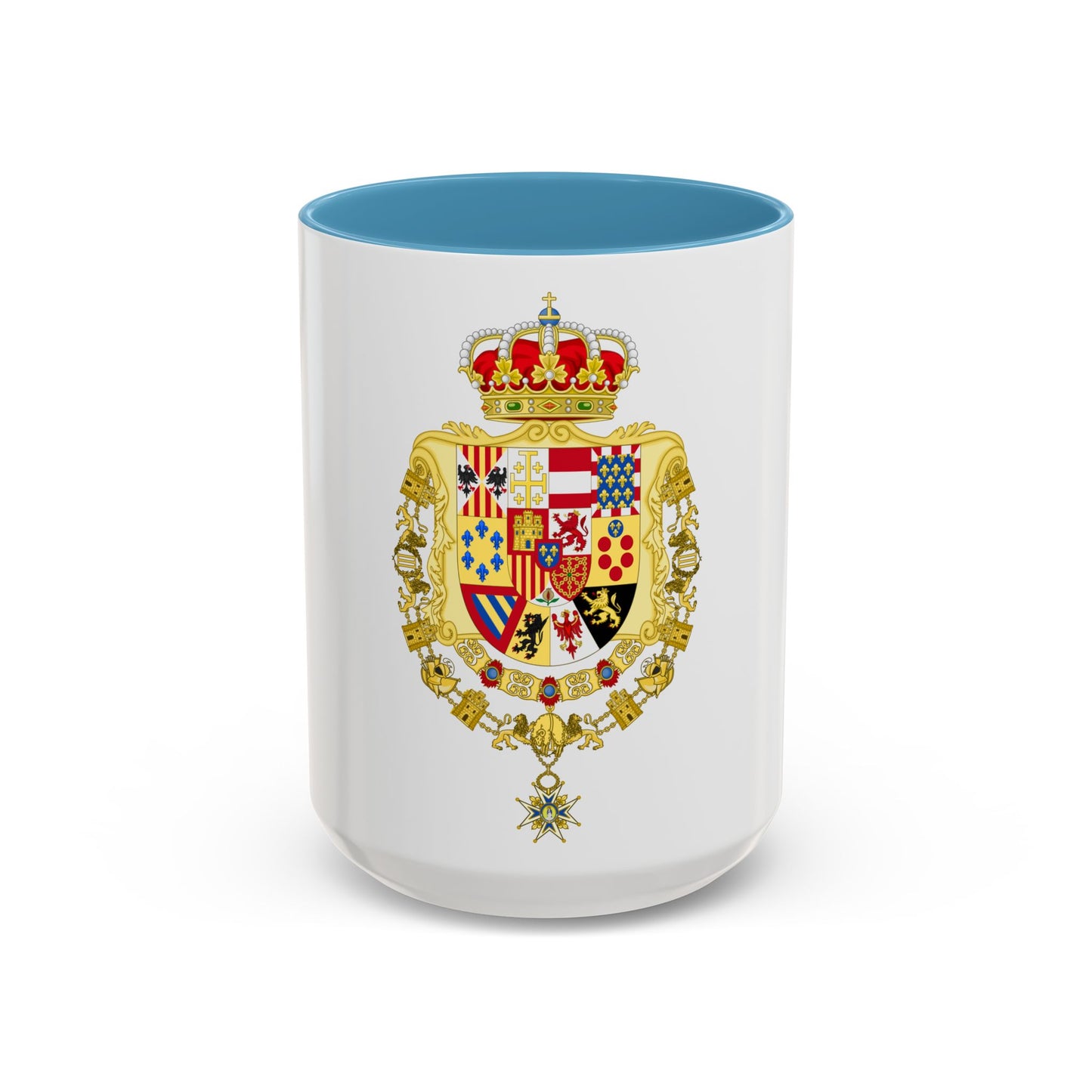 Greater Royal Coat of Arms of Spain (1931) - Accent Coffee Mug