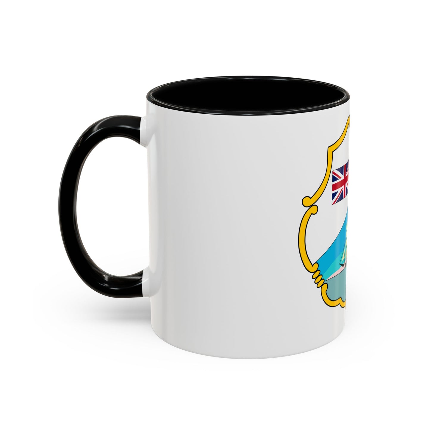 Coat of arms of British Honduras (1819-1907) - Accent Coffee Mug
