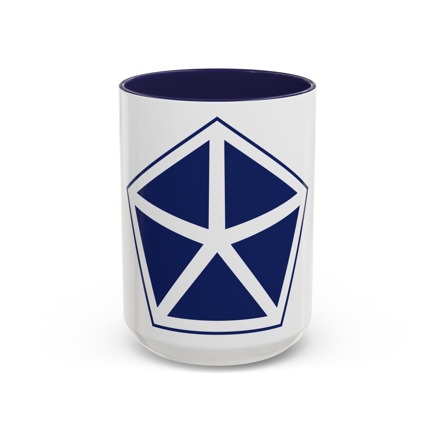V Corps United States (U.S. Army) Accent Coffee Mug