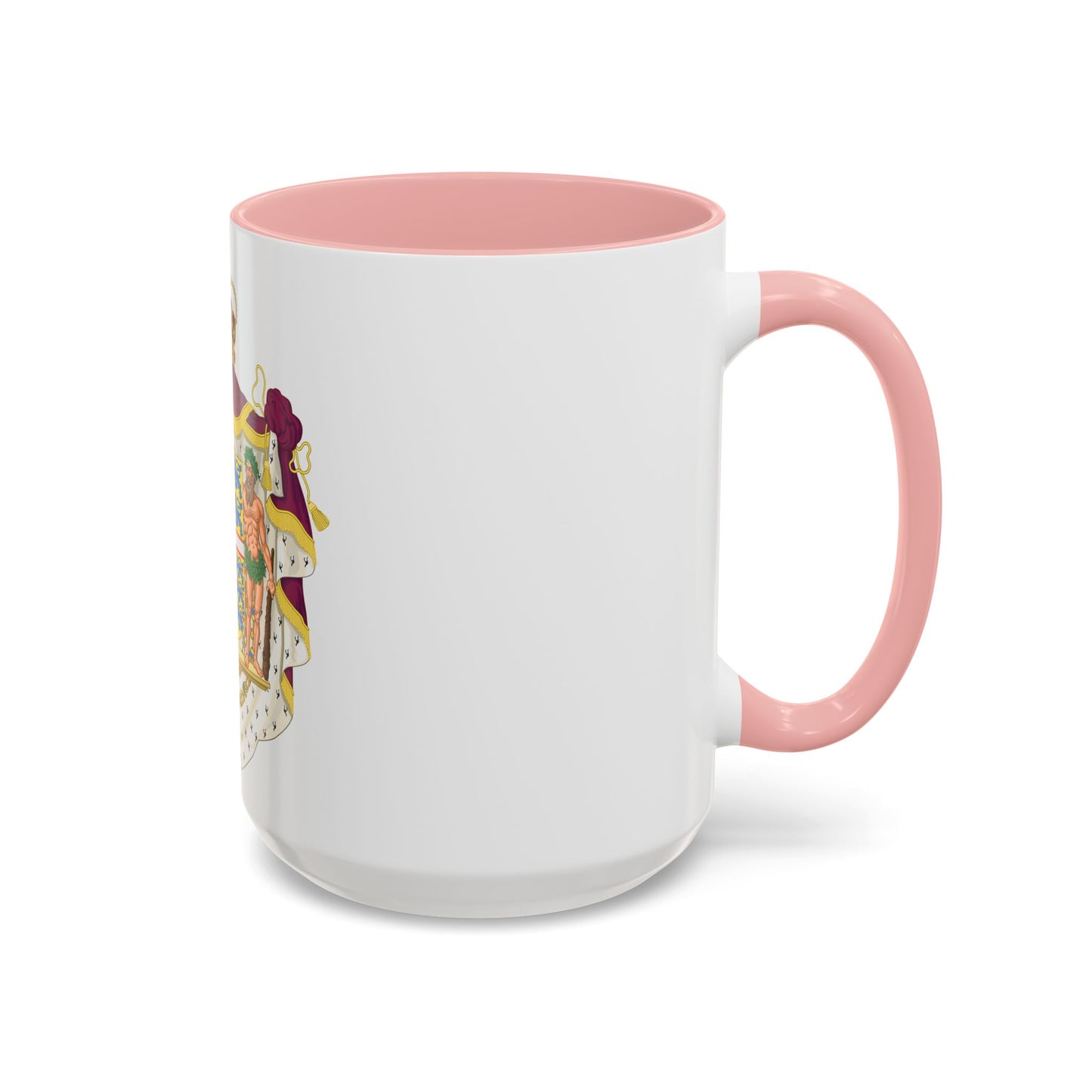 Coat of arms of the Crown Prince of Denmark - Accent Coffee Mug