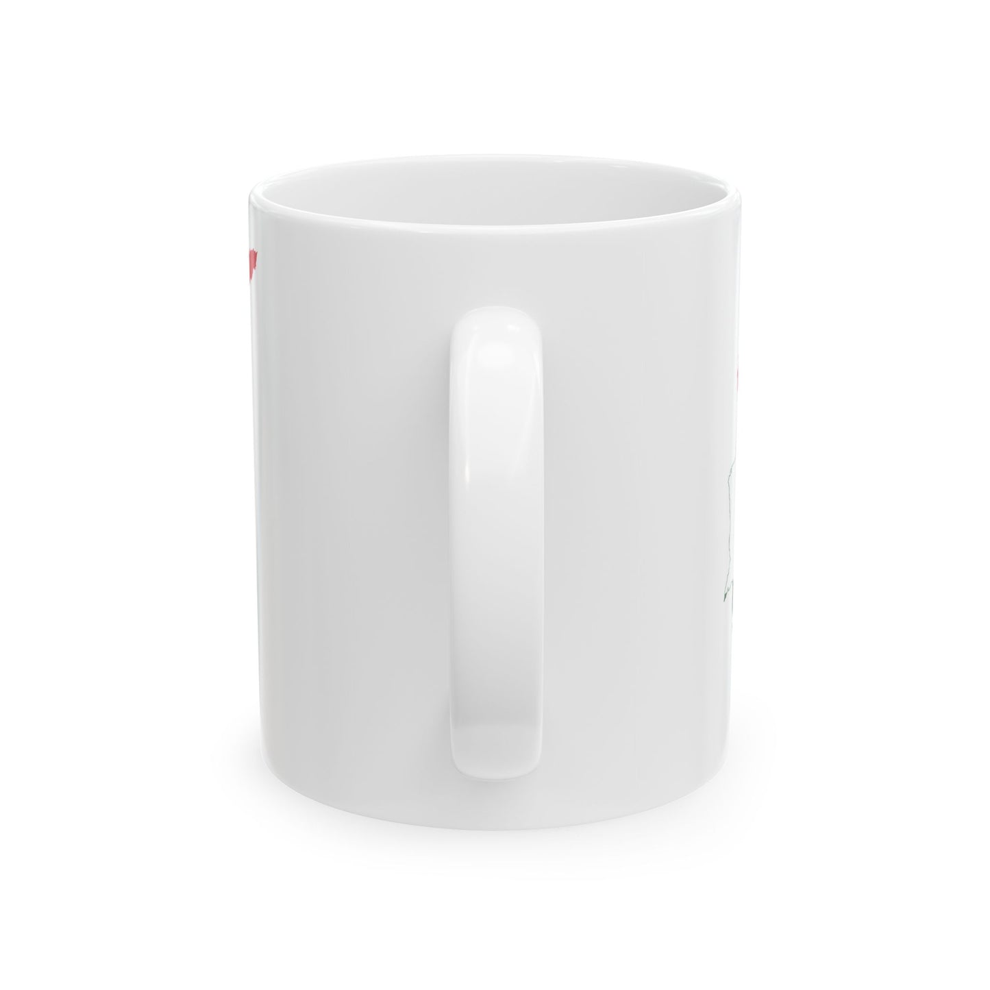 Flag-map of Hungary 1919-1920 (Hungary) White Coffee Mug