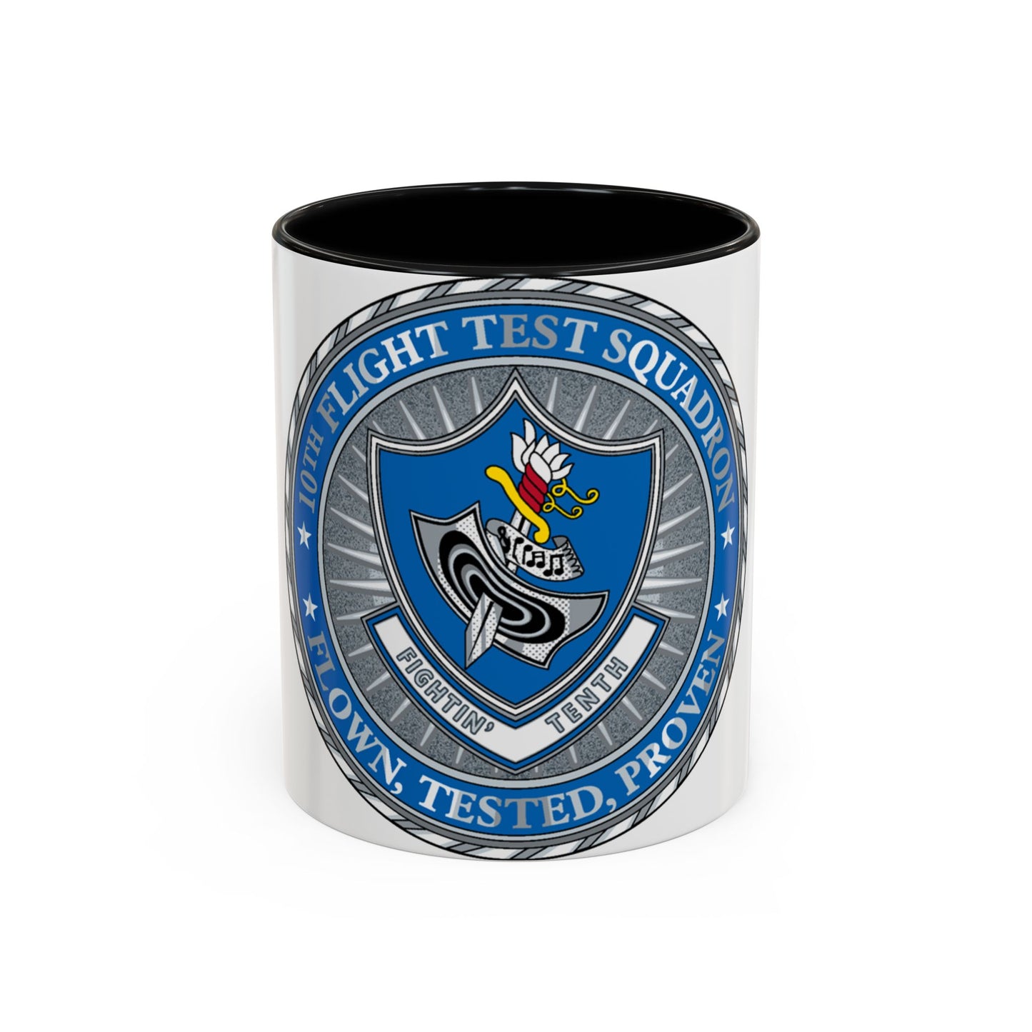 10th Flight Test Sq (U.S. Air Force) Accent Coffee Mug
