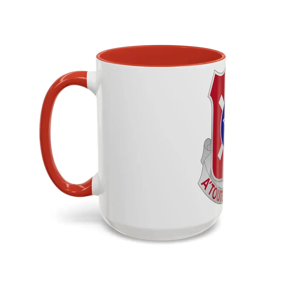 854 Engineer Battalion (U.S. Army) Accent Coffee Mug - Go Mug Yourself