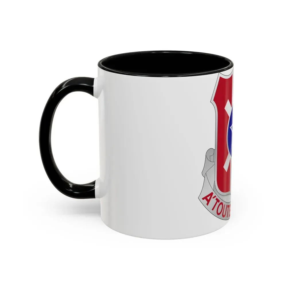 854 Engineer Battalion (U.S. Army) Accent Coffee Mug - Go Mug Yourself