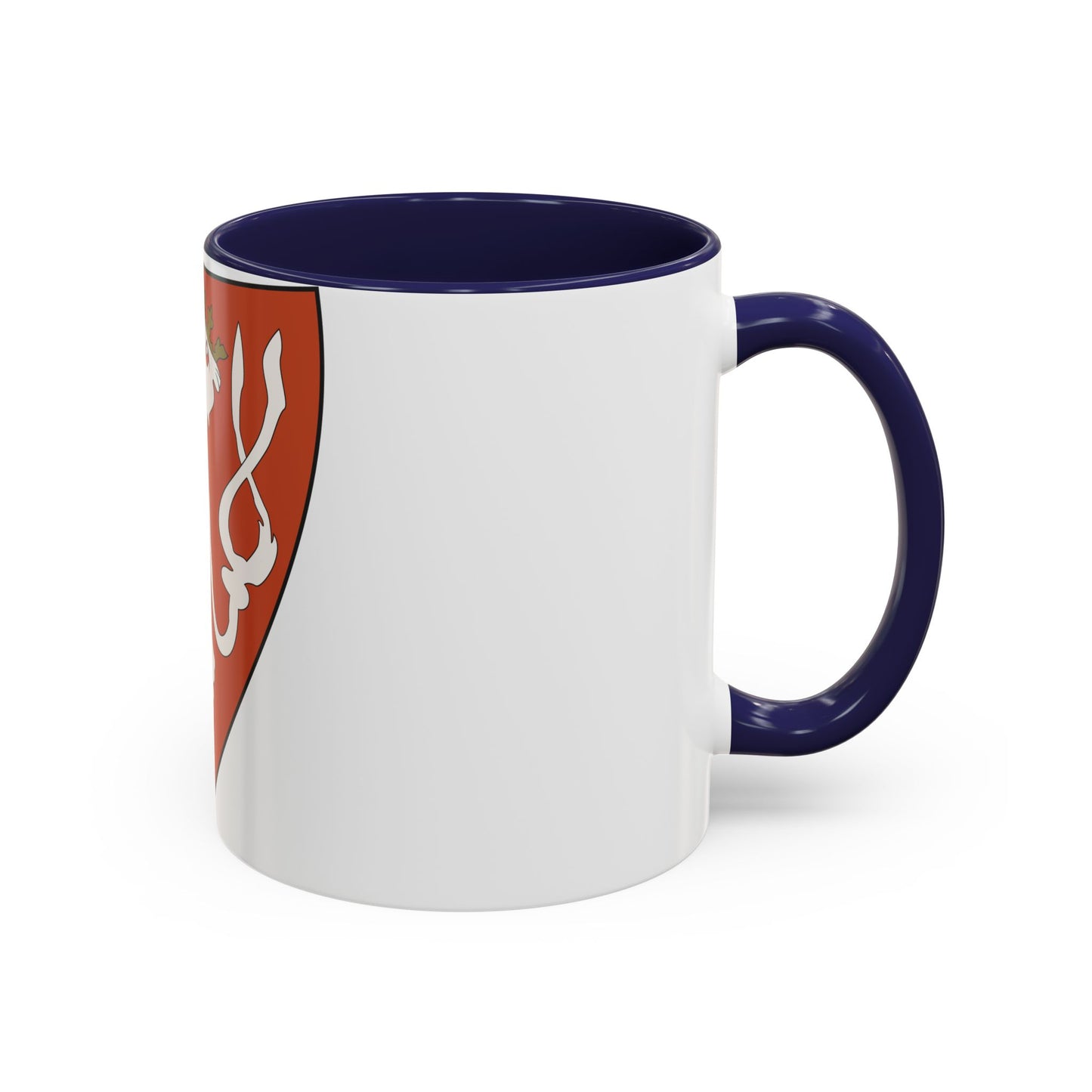 Lesser coat of arms of the Kingdom of Bohemia (Wenceslaus II of Bohemia) - Accent Coffee Mug