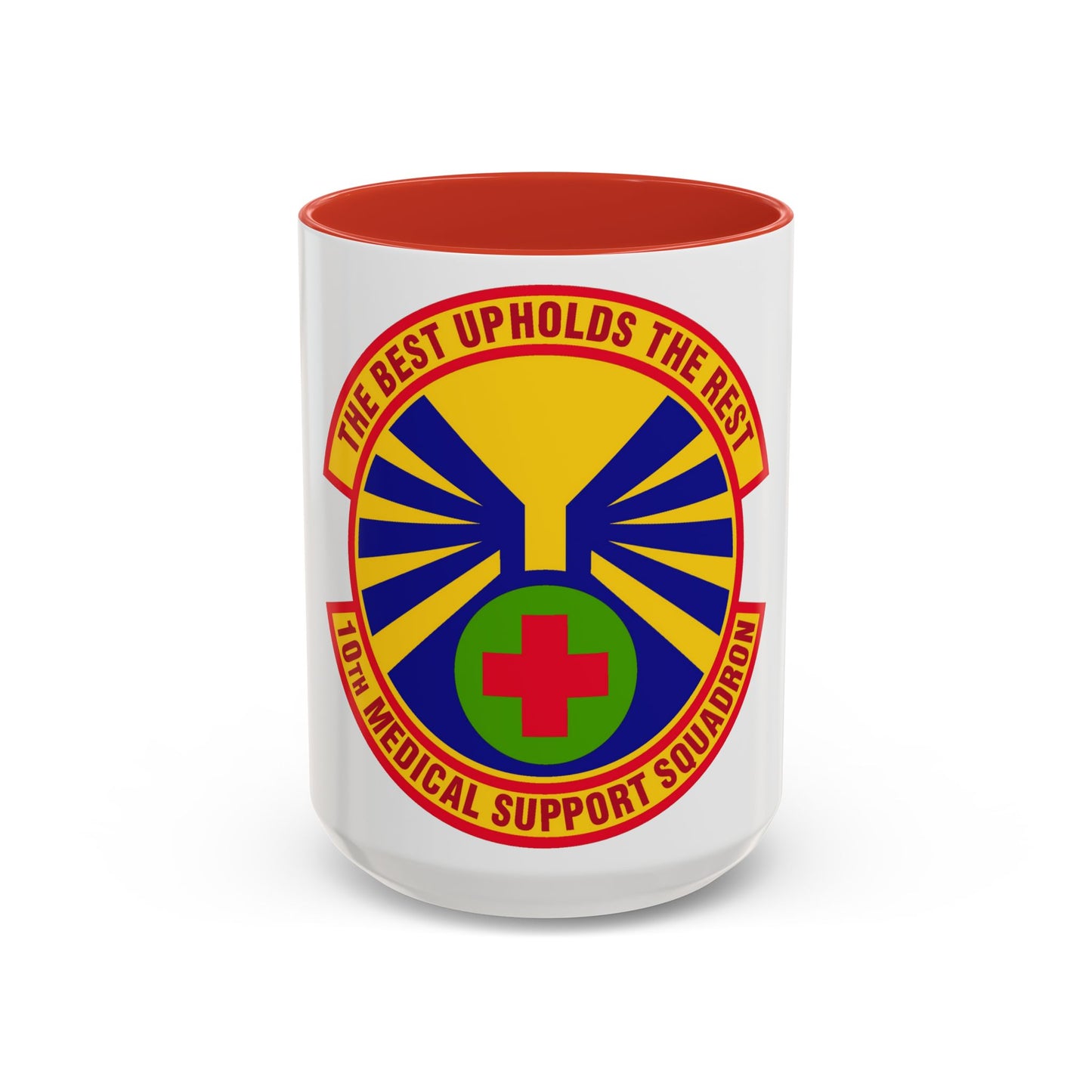 10th Medical Support Squadron (U.S. Air Force) Accent Coffee Mug