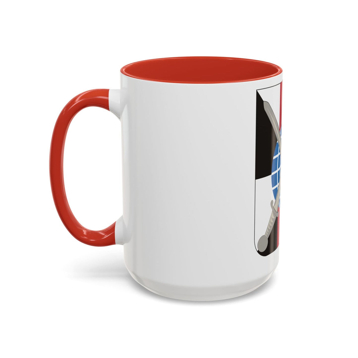 527 Military Intelligence Battalion 2 (U.S. Army) Accent Coffee Mug