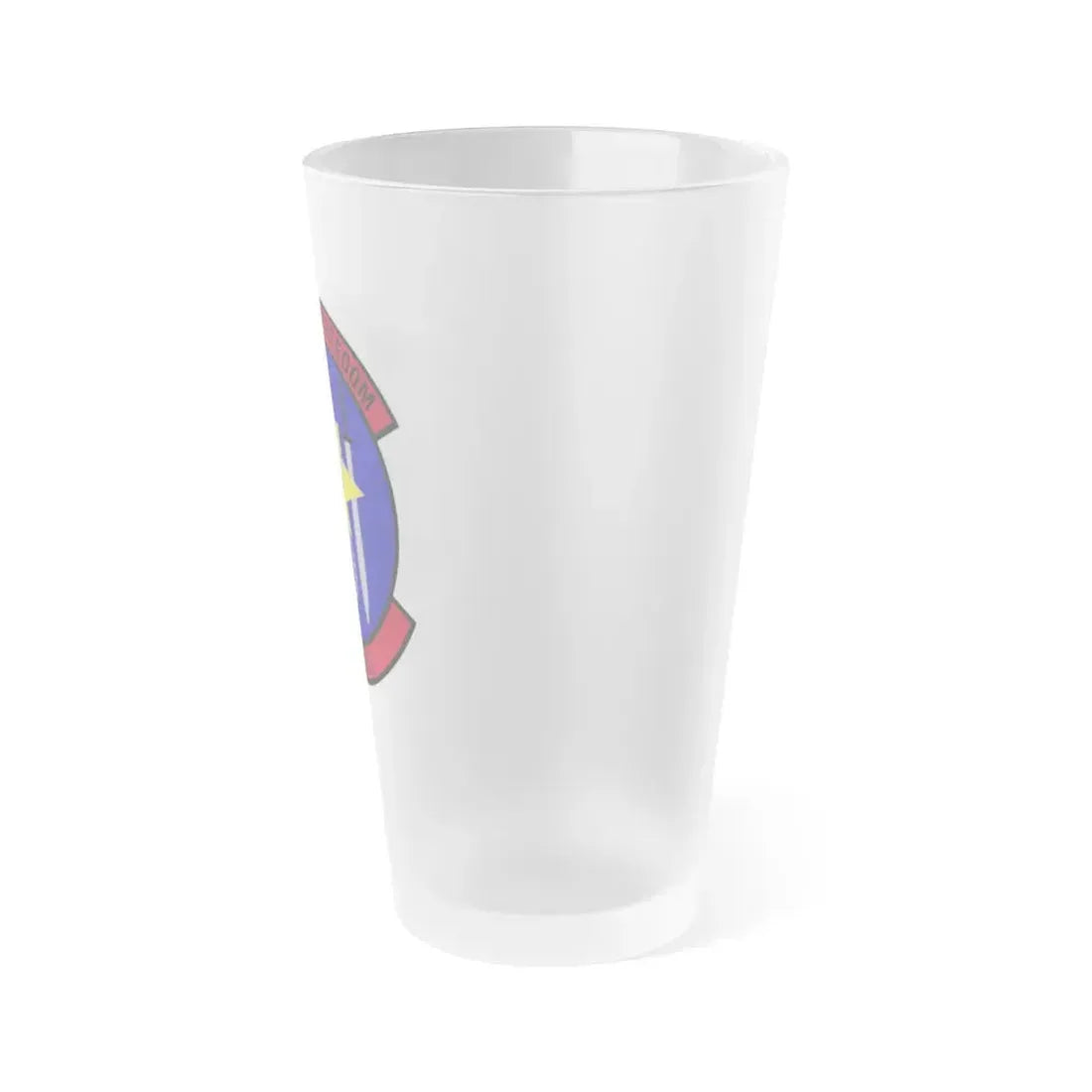 855th Air Expeditionary Squadron (U.S. Air Force) Frosted Pint Glass 16oz - Go Mug Yourself