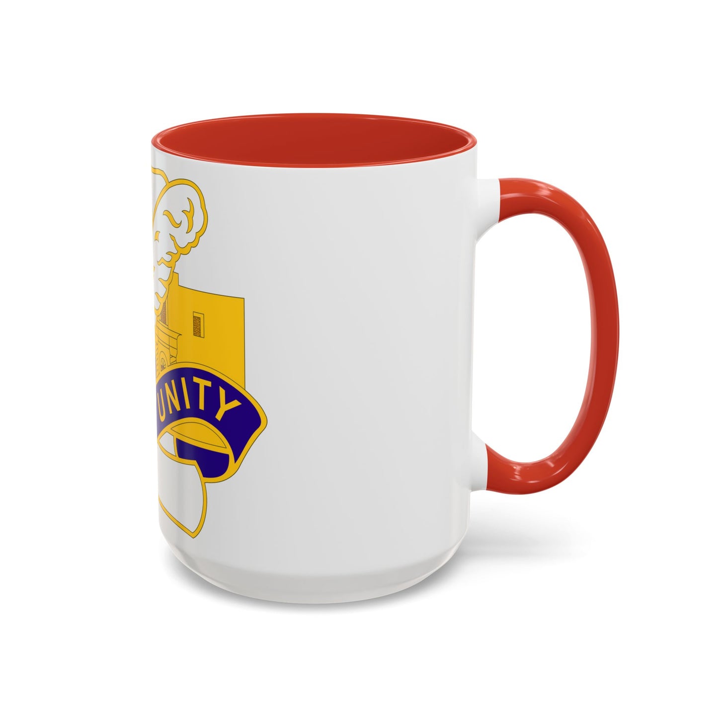 321 Civil Affairs Brigade 2 (U.S. Army) Accent Coffee Mug