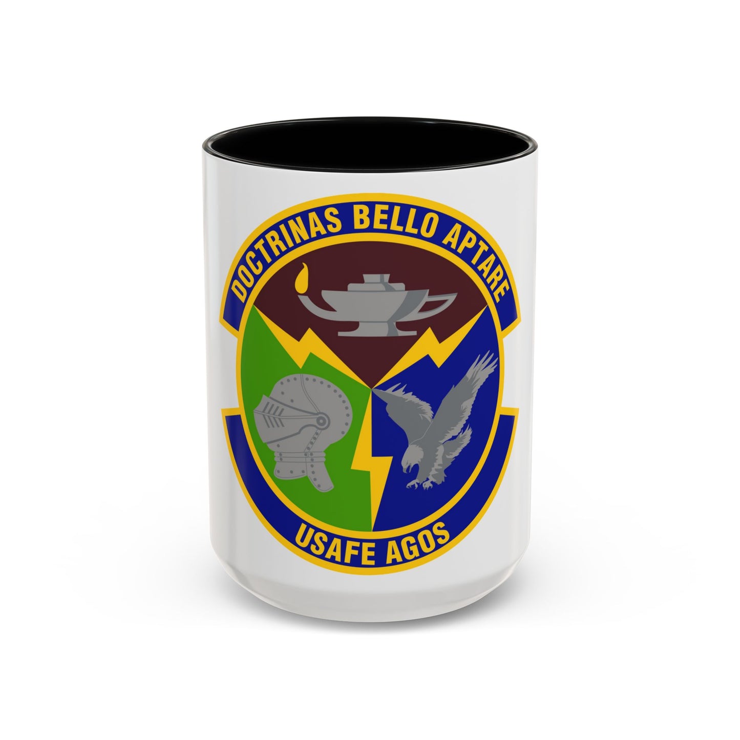 4 Combat Training Squadron USAFE (U.S. Air Force) Accent Coffee Mug