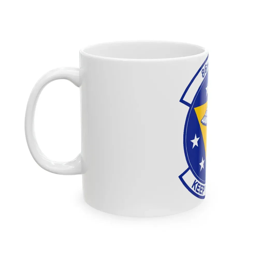 86 Aerospace Medicine Squadron USAFE (U.S. Air Force) White Coffee Mug - Go Mug Yourself