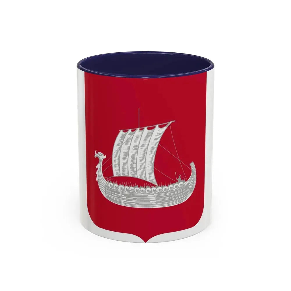 86 Engineer Battalion 2 (U.S. Army) Accent Coffee Mug 11oz Navy - Go Mug Yourself