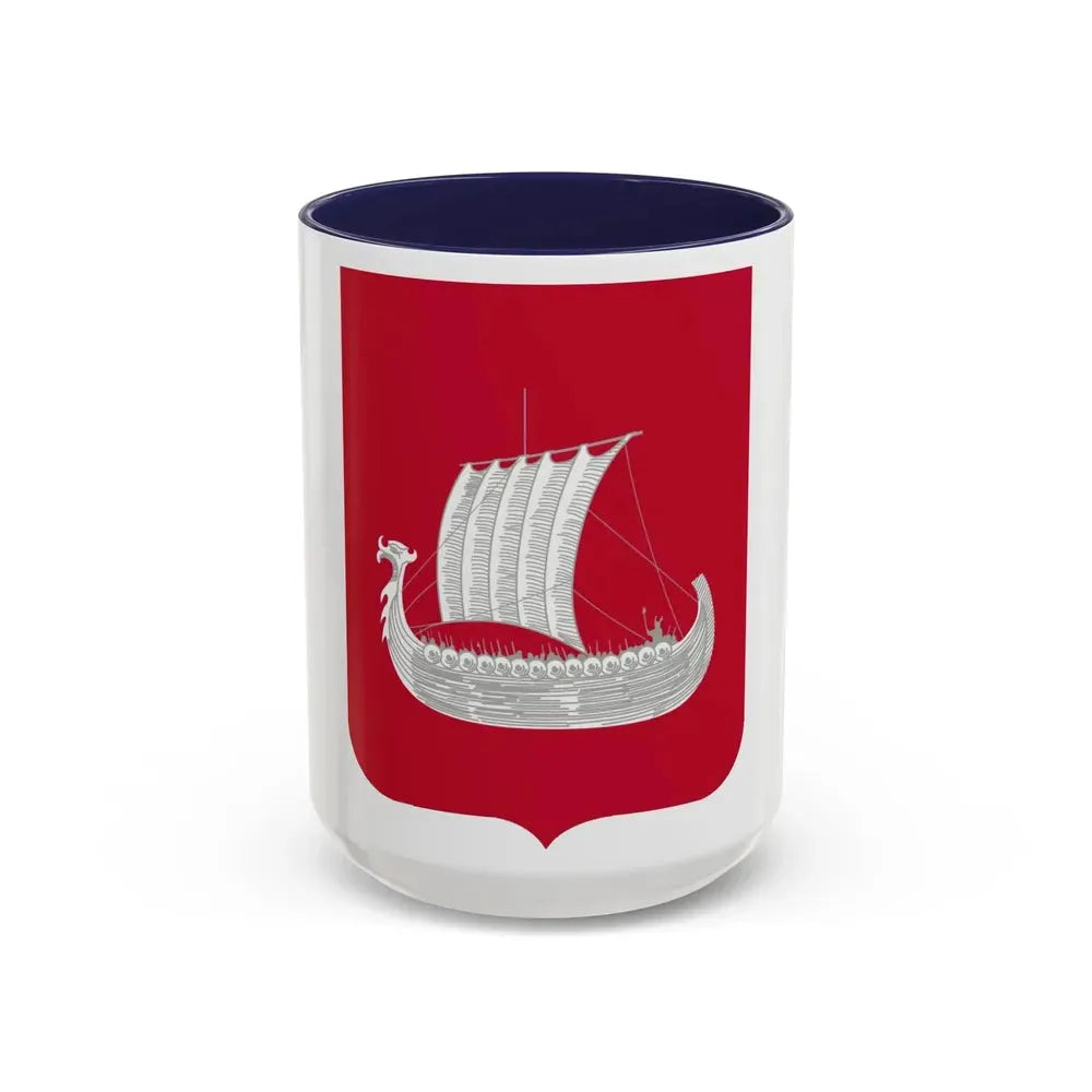 86 Engineer Battalion 2 (U.S. Army) Accent Coffee Mug 15oz Navy - Go Mug Yourself