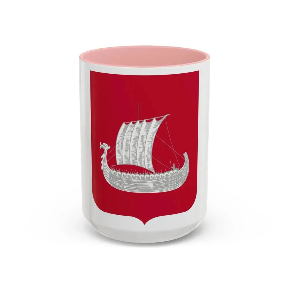 86 Engineer Battalion 2 (U.S. Army) Accent Coffee Mug 15oz Pink - Go Mug Yourself