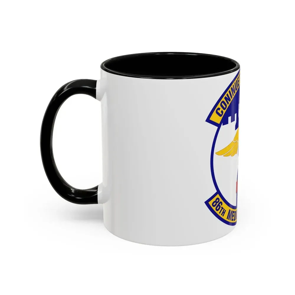 86 Medical Squadron USAFE (U.S. Air Force) Accent Coffee Mug - Go Mug Yourself