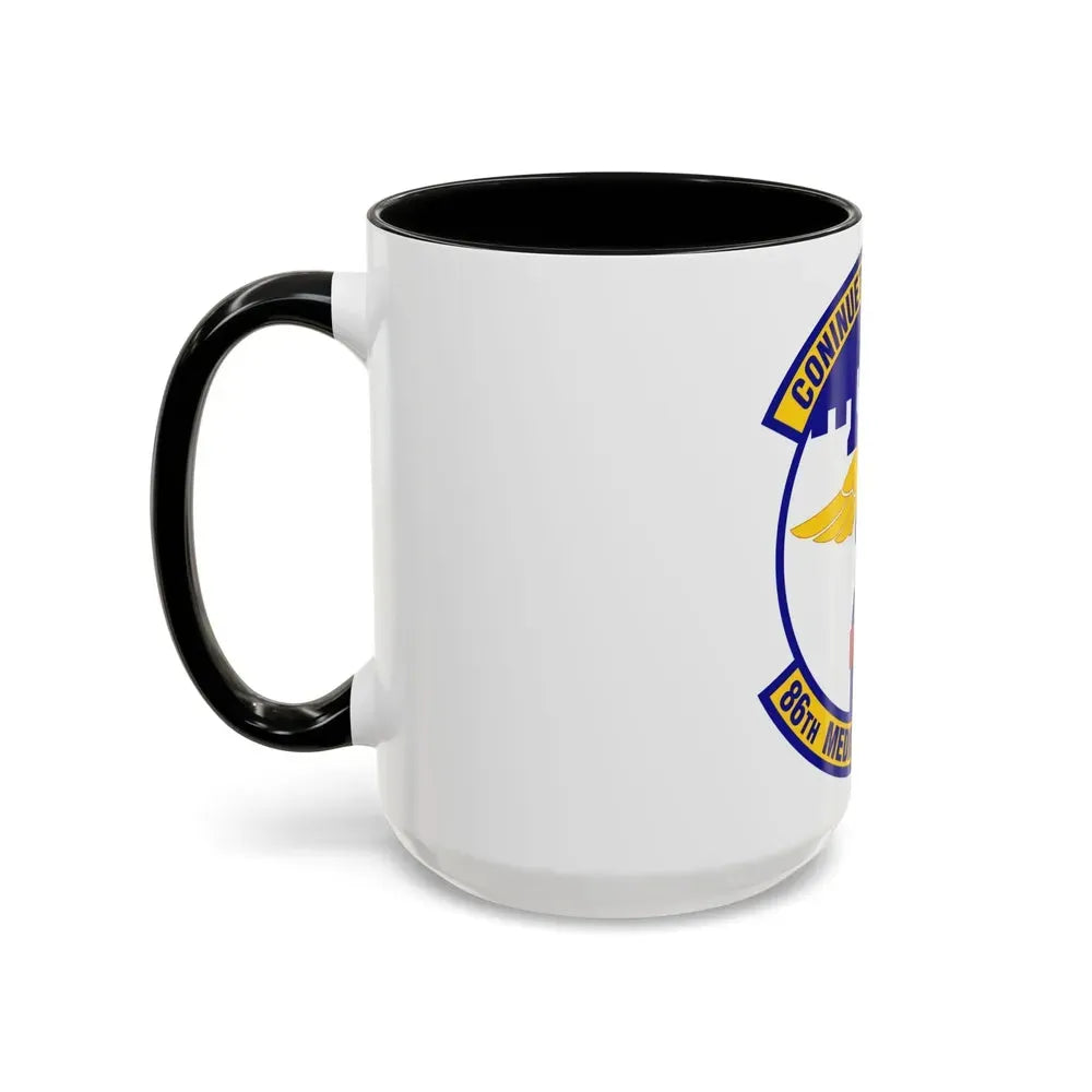 86 Medical Squadron USAFE (U.S. Air Force) Accent Coffee Mug - Go Mug Yourself