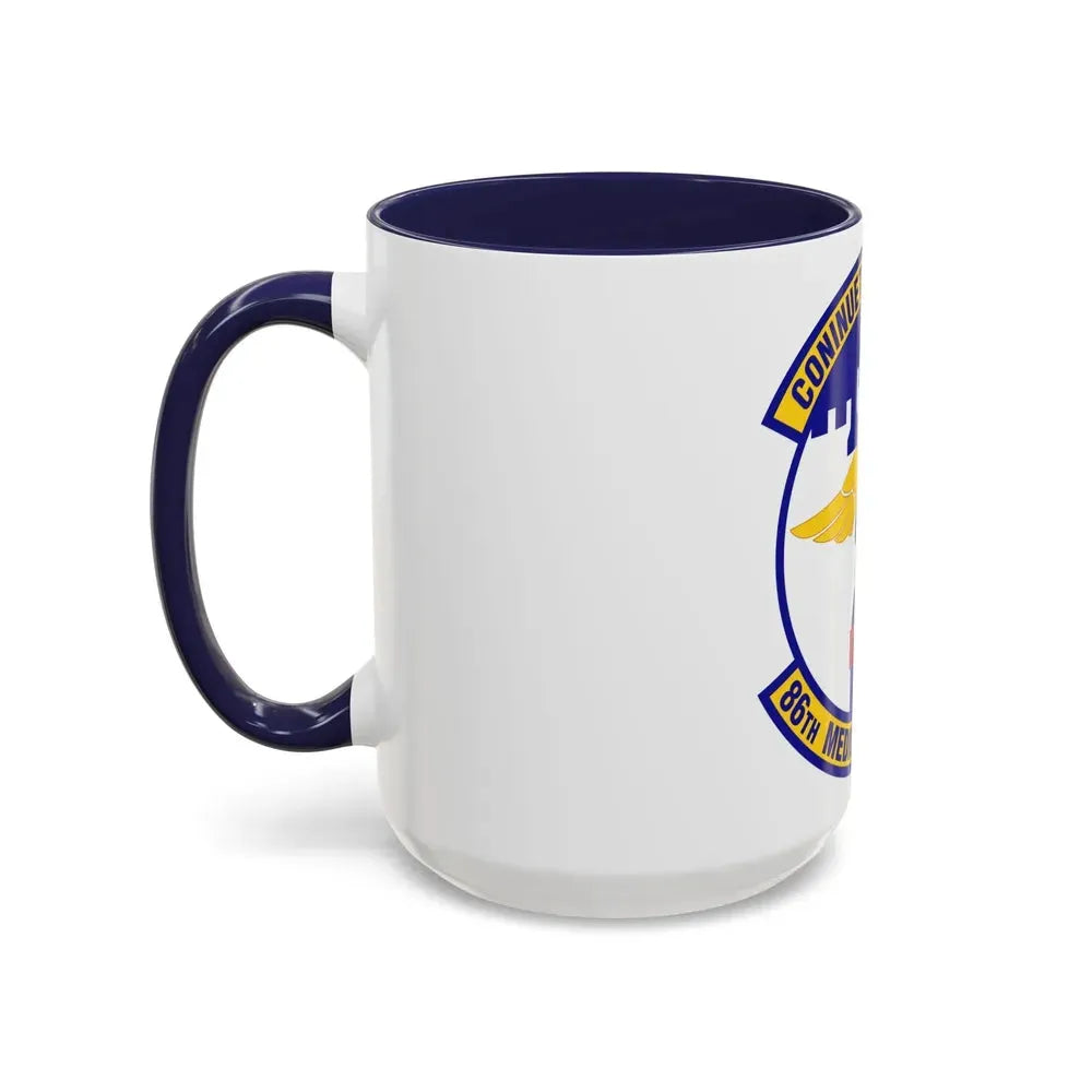 86 Medical Squadron USAFE (U.S. Air Force) Accent Coffee Mug - Go Mug Yourself