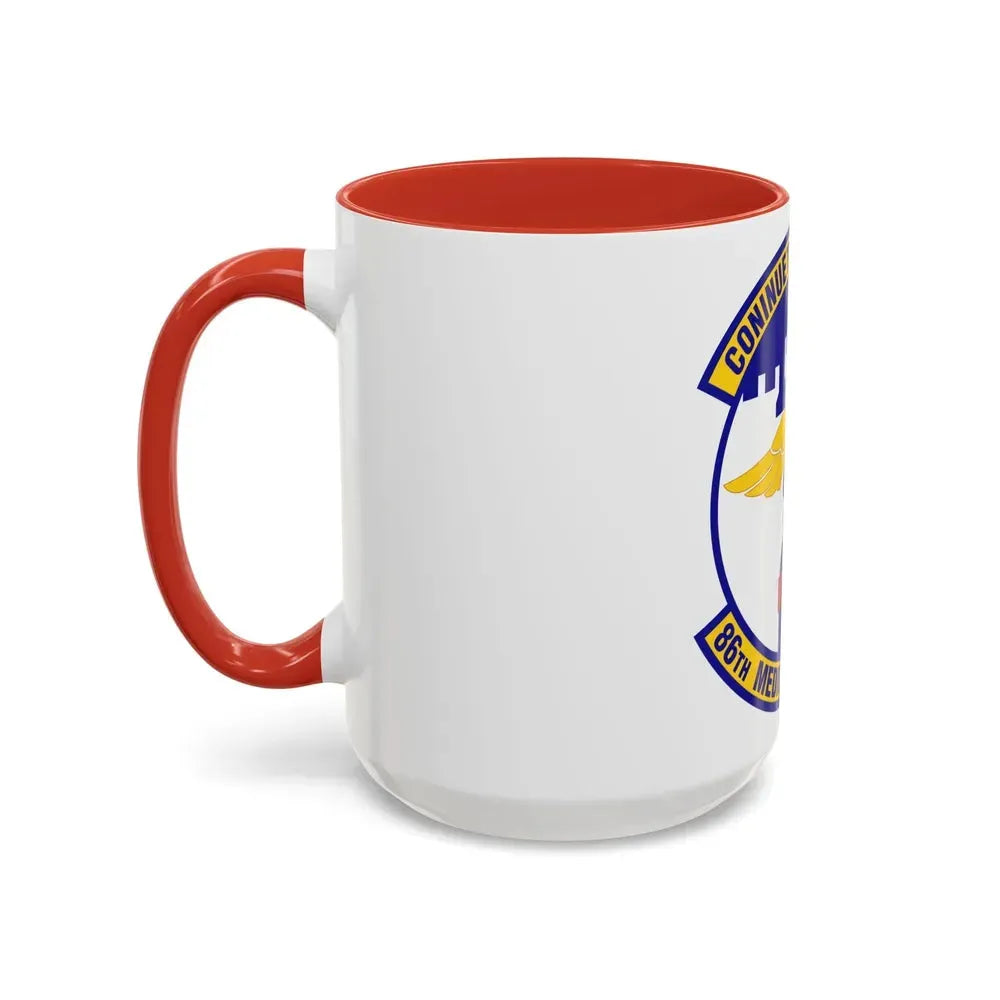 86 Medical Squadron USAFE (U.S. Air Force) Accent Coffee Mug - Go Mug Yourself