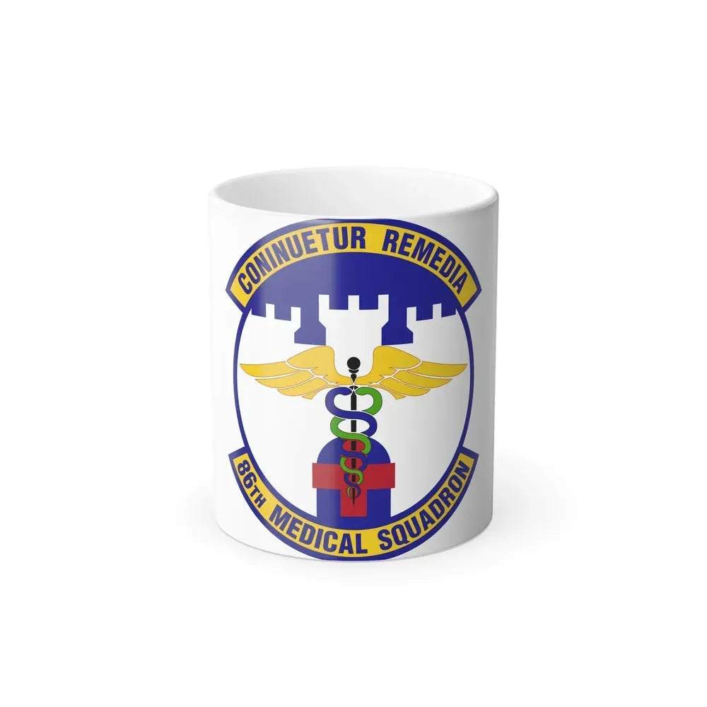 86 Medical Squadron USAFE (U.S. Air Force) Color Changing Mug 11oz - Go Mug Yourself