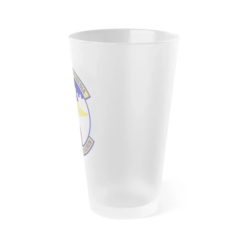86 Medical Squadron USAFE (U.S. Air Force) Frosted Pint Glass 16oz - Go Mug Yourself