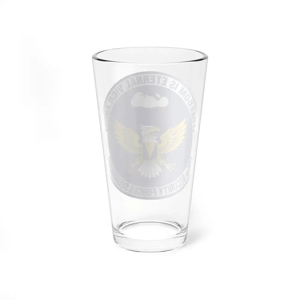 86 Security Forces Squadron USAFE (U.S. Air Force) Pint Glass 16oz - Go Mug Yourself