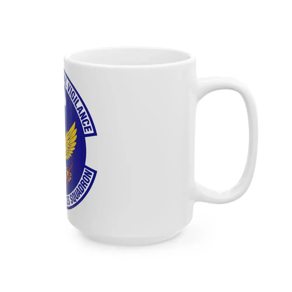 86 Security Forces Squadron USAFE (U.S. Air Force) White Coffee Mug - Go Mug Yourself