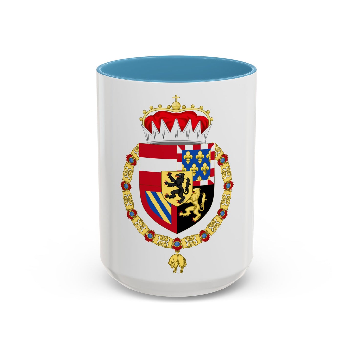 Coat of Arms of Philip IV of Burgundy - Accent Coffee Mug