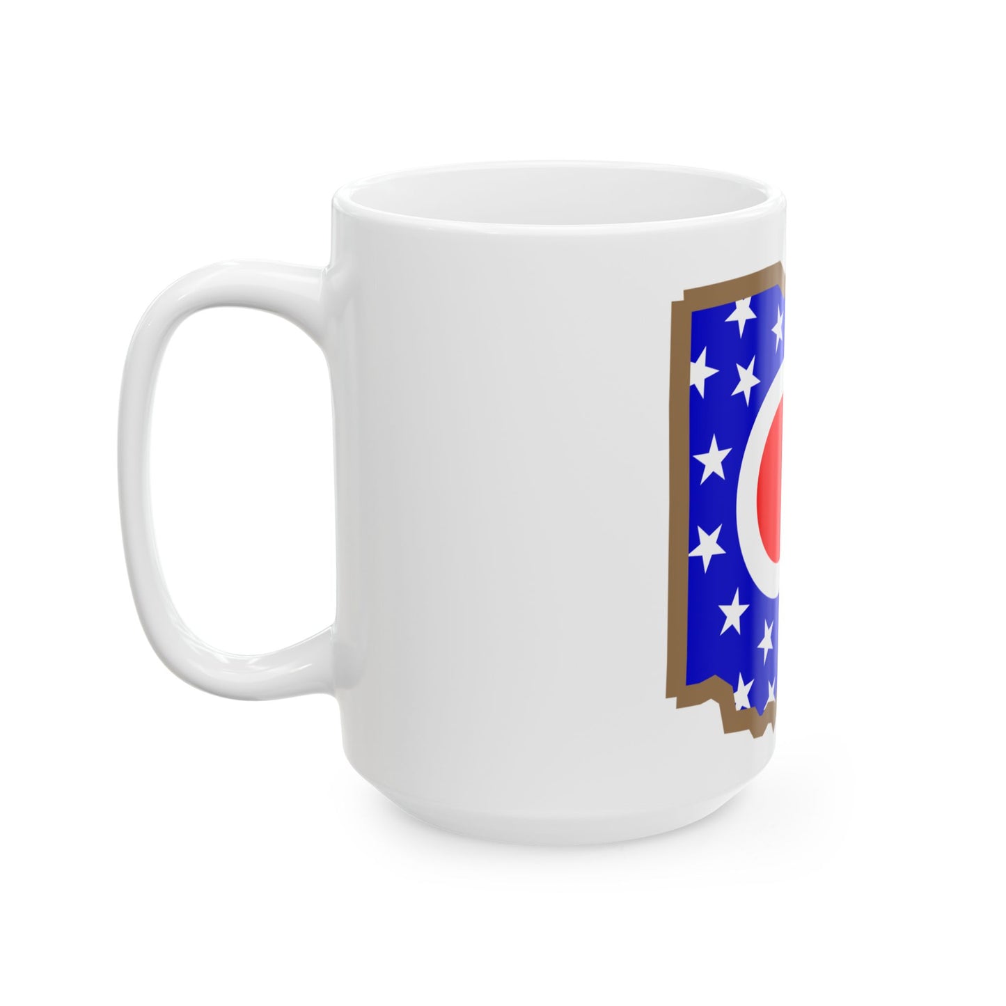 Ohio stub (United States) White Coffee Mug