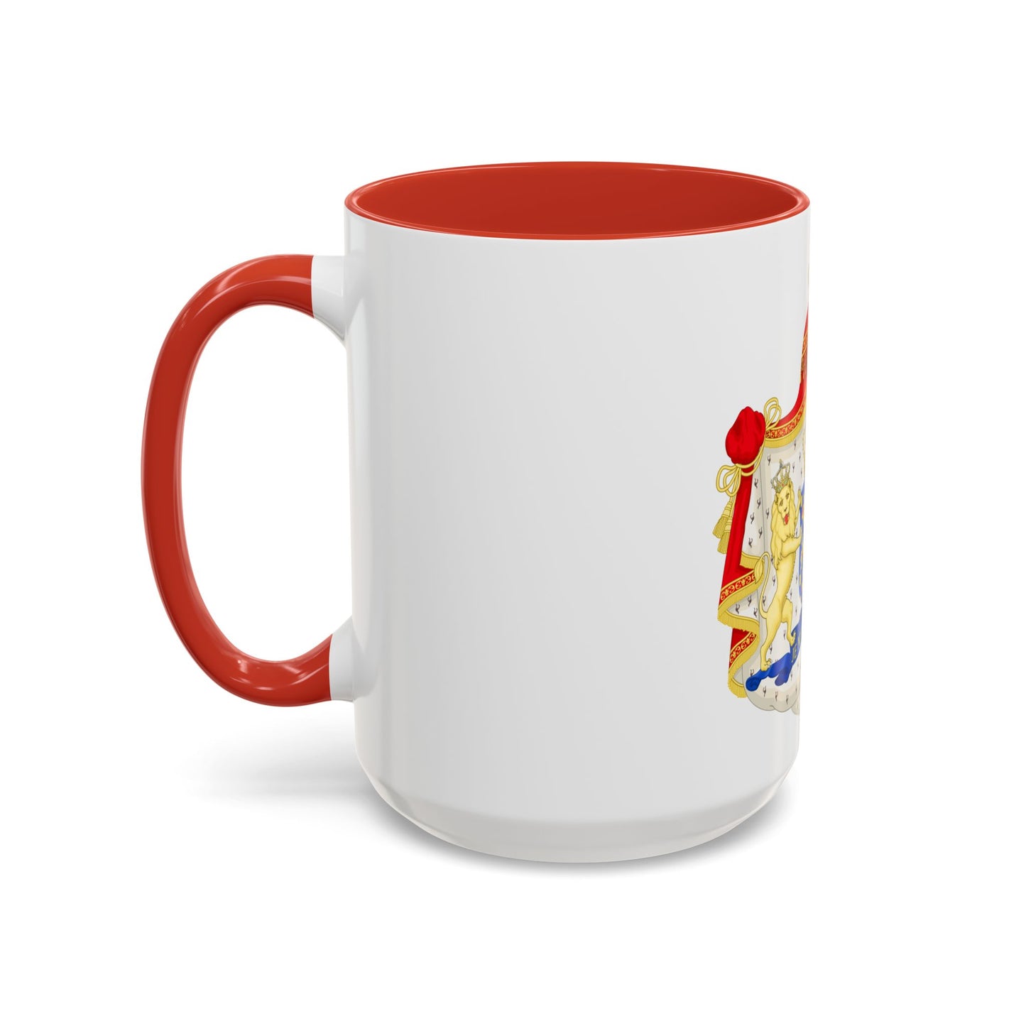 Royal coat of arms of the Netherlands (1815-1907) - Accent Coffee Mug