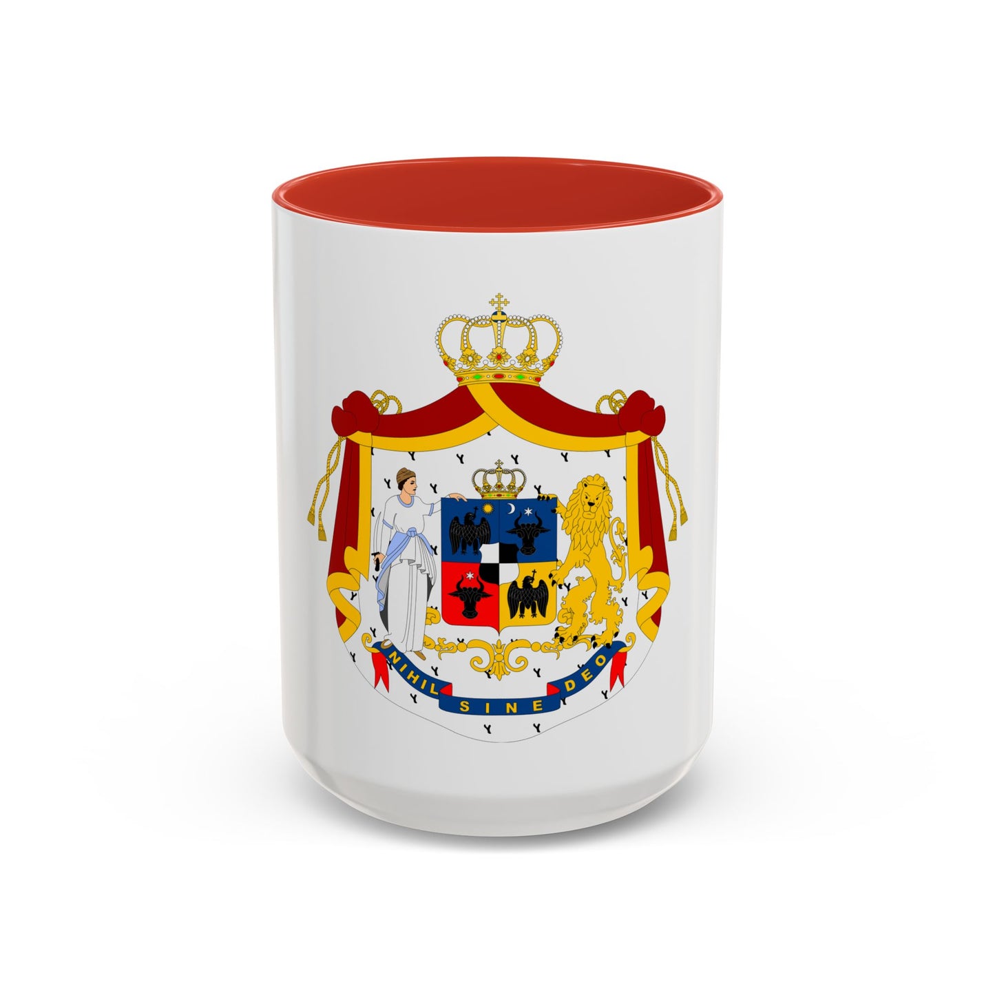 Coat of arms of Principality of Romania (1867-1872) - Accent Coffee Mug