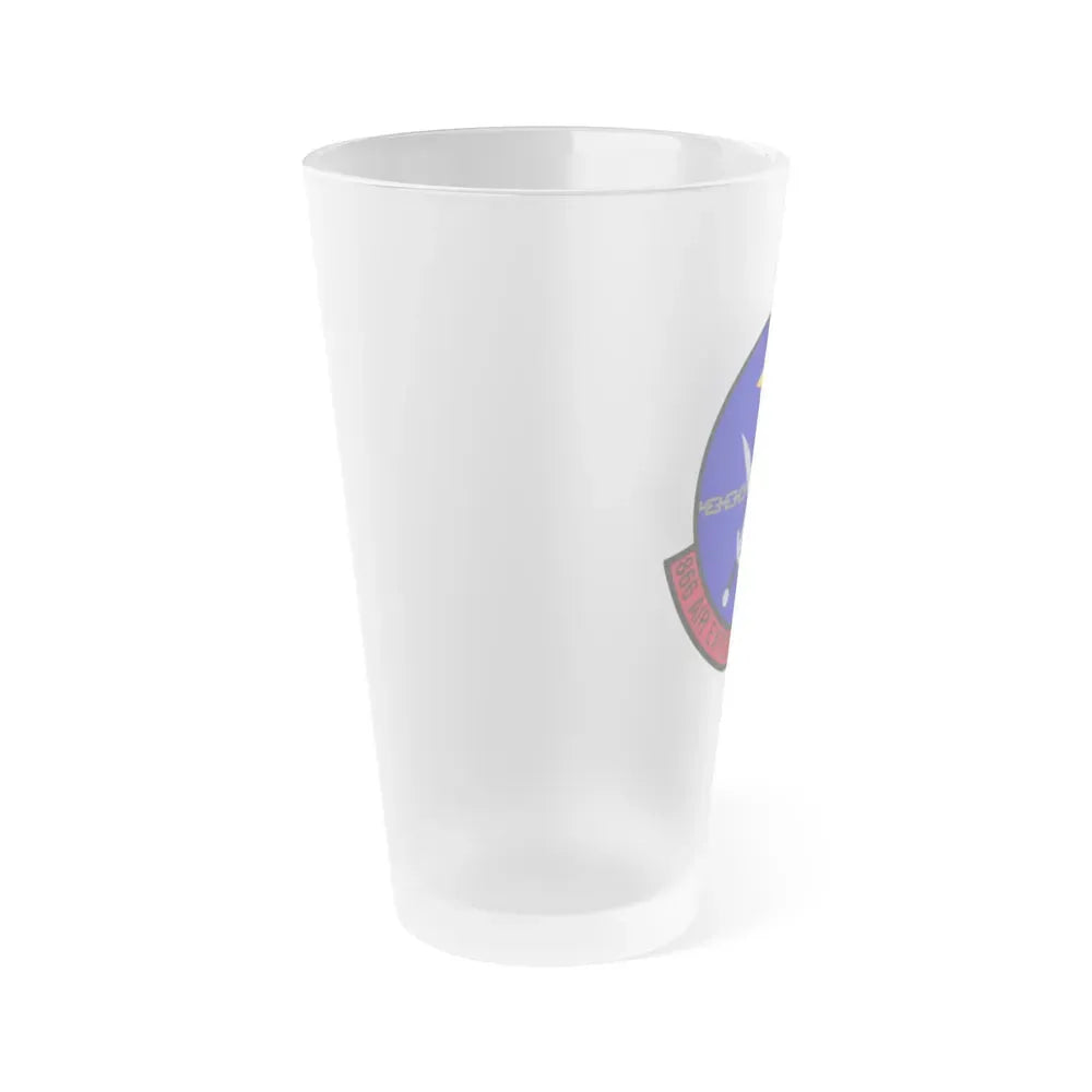 866th Air Expeditionary Squadron (U.S. Air Force) Frosted Pint Glass 16oz - Go Mug Yourself