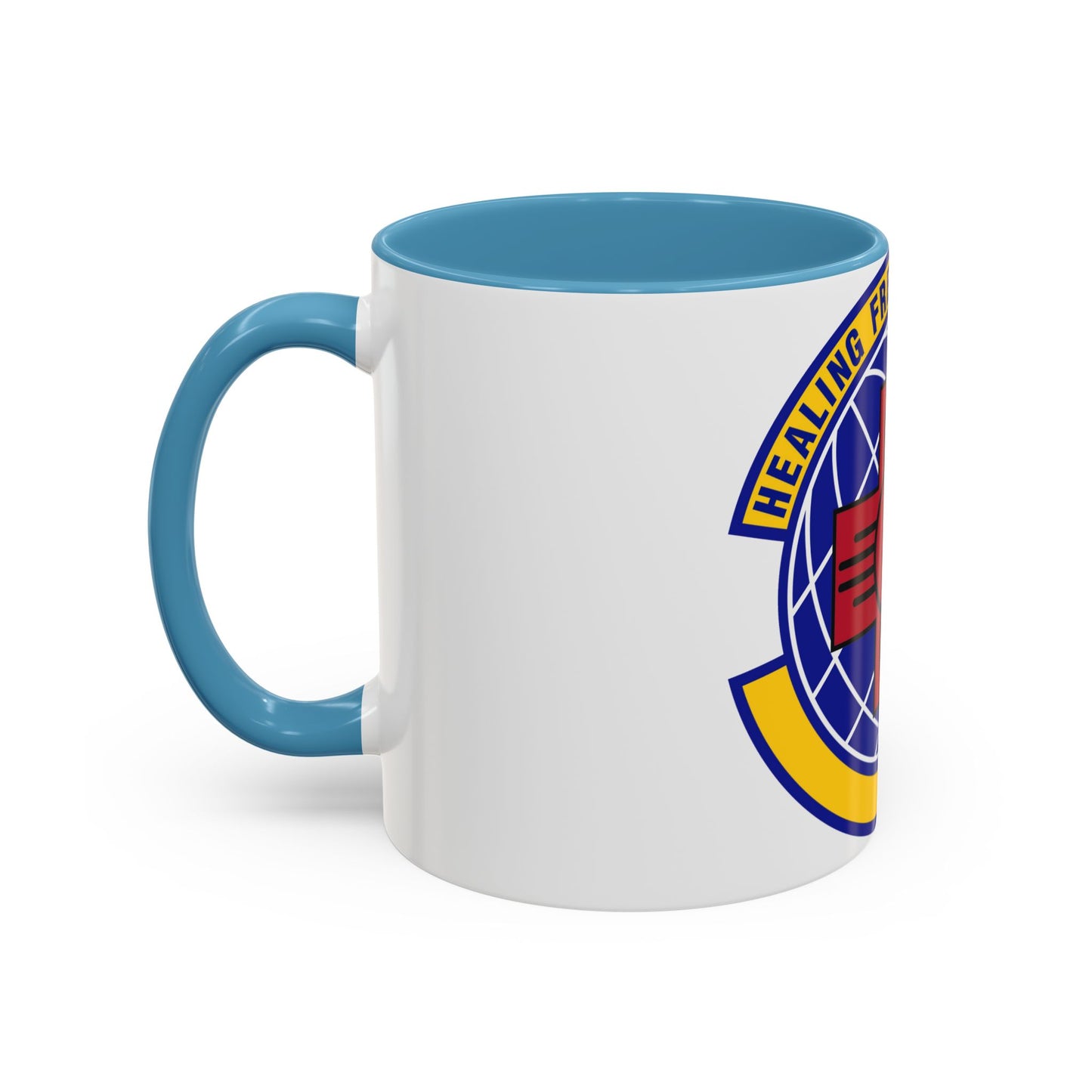 377 Healthcare Operations Squadron AFGSC (U.S. Air Force) Accent Coffee Mug