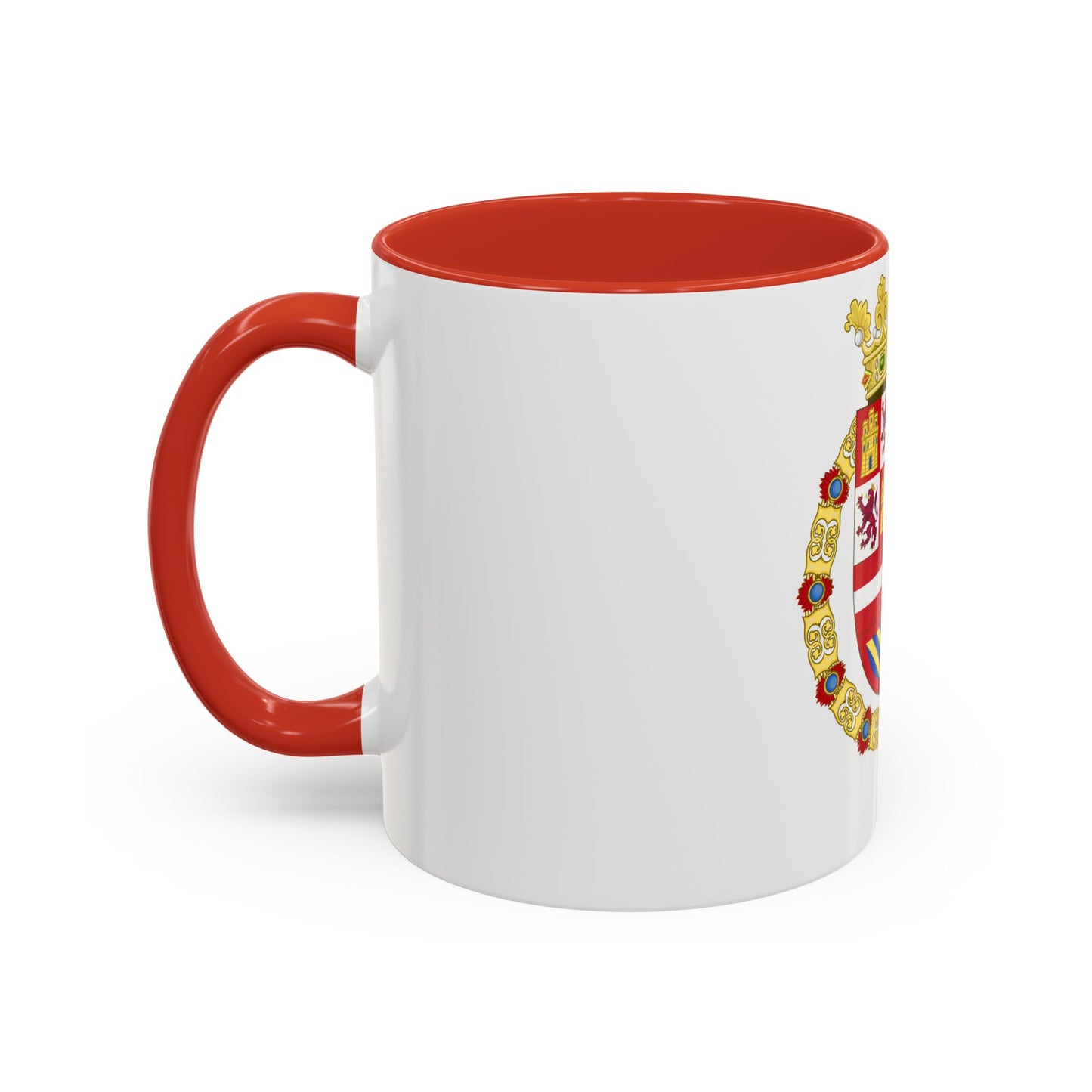 Coat of Arms of Philip II of Spain (1558-1580) - Accent Coffee Mug