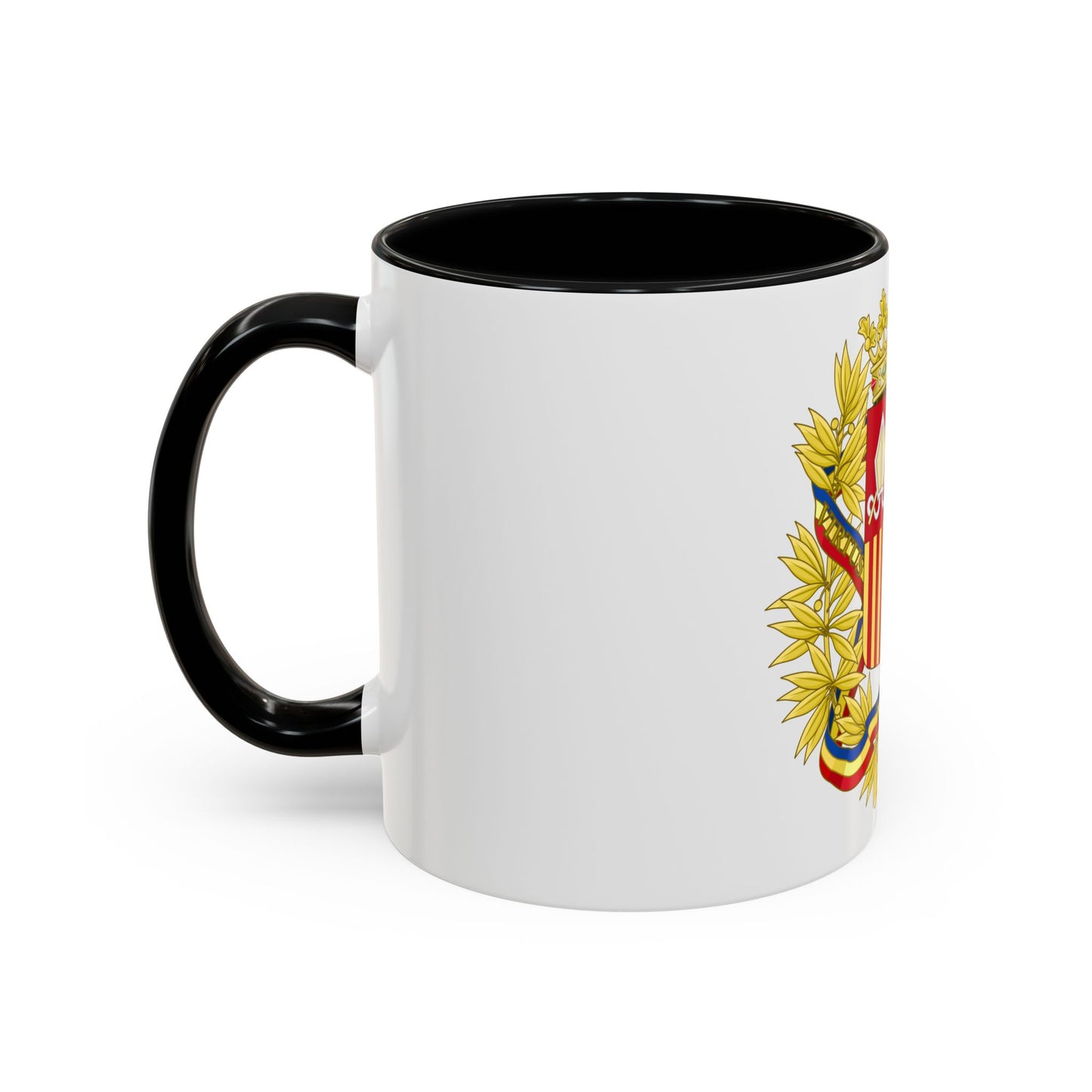 Coat of Arms of the high authorities of Andorra - Accent Coffee Mug