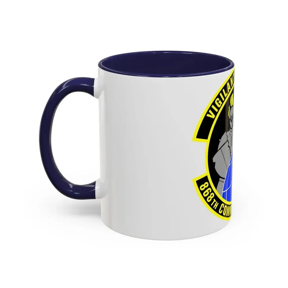 868th Communications Squadron (U.S. Air Force) Accent Coffee Mug - Go Mug Yourself