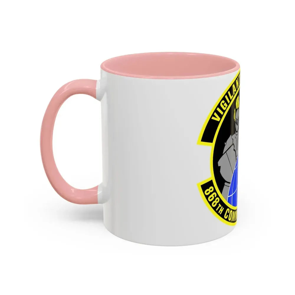 868th Communications Squadron (U.S. Air Force) Accent Coffee Mug - Go Mug Yourself