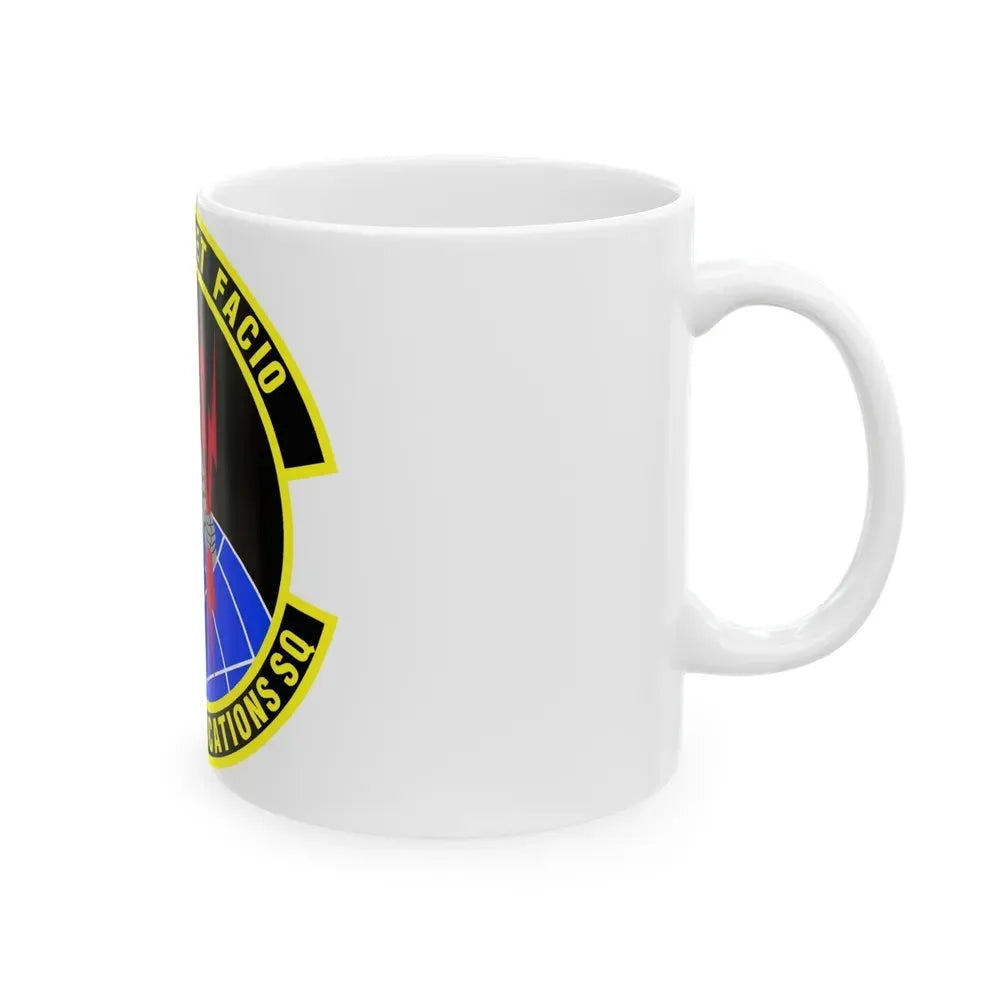 868th Communications Squadron (U.S. Air Force) White Coffee Mug - Go Mug Yourself