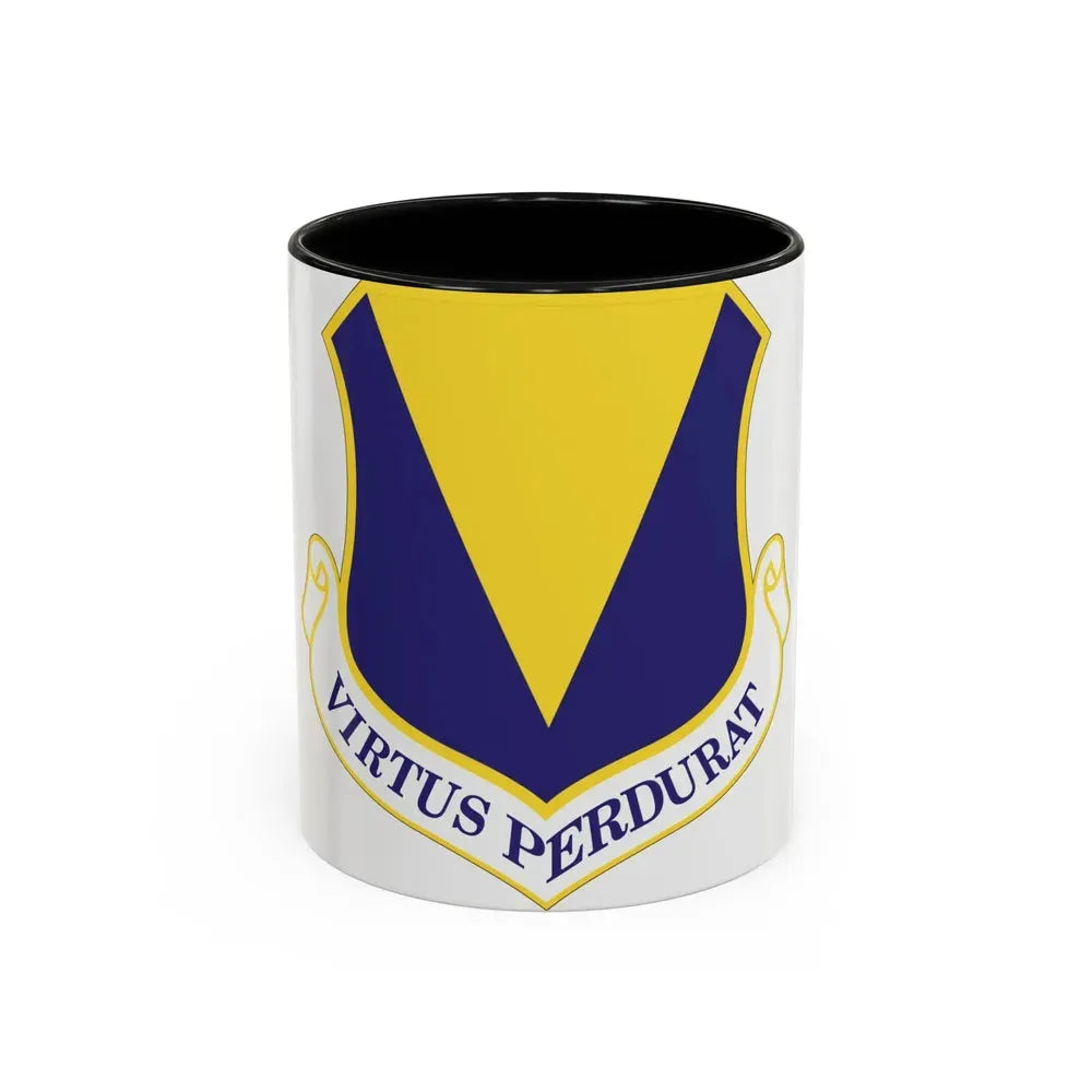 86th Airlift Wing (U.S. Air Force) Accent Coffee Mug 11oz Black - Go Mug Yourself