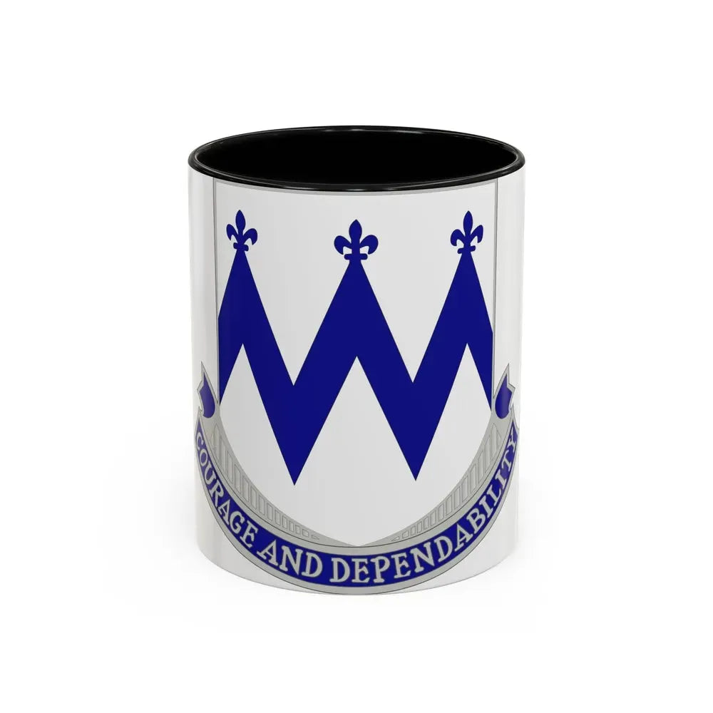 86th Infantry Regiment (U.S. Army) Accent Coffee Mug 11oz Black - Go Mug Yourself