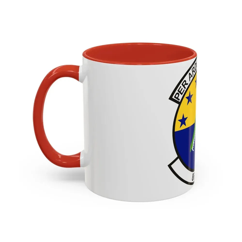 86th Maintenance Operations Squadron (U.S. Air Force) Accent Coffee Mug - Go Mug Yourself