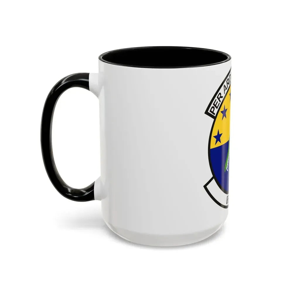 86th Maintenance Operations Squadron (U.S. Air Force) Accent Coffee Mug - Go Mug Yourself
